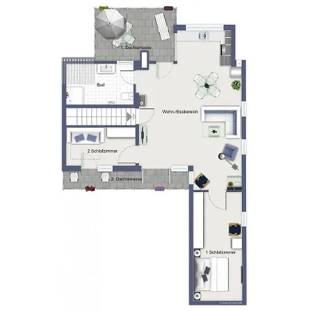 Duenenschloss 1-43 Апартаменты Кюлунгсборн